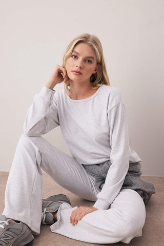 Felpa e pantaloni - Grigio