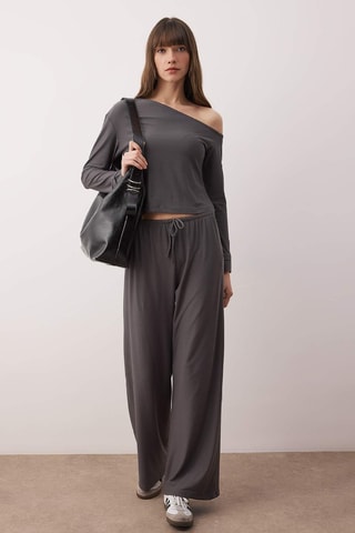 Top e pantaloni - Grigio