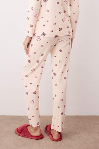 Pigiama - Beige e rosa