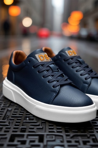 Sneakers - Bianco e navy