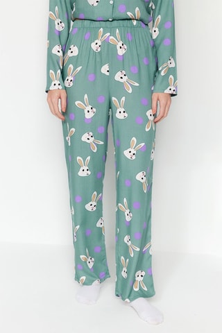 Pigiama - Verde e viola