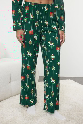 Pigiama - Bianco, rosso e verde