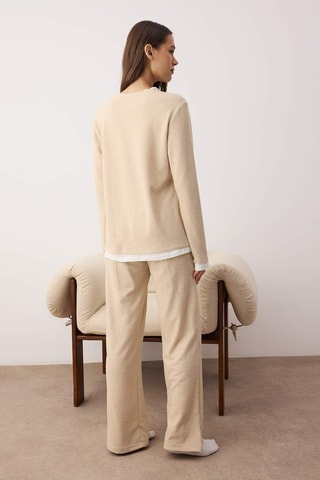 Pigiama - Bianco e beige