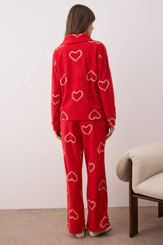 Pigiama - Bianco e rosso