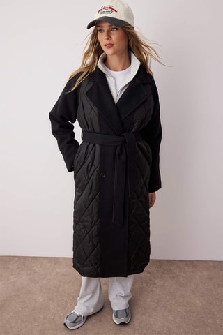 Cappotto oversize - Nero