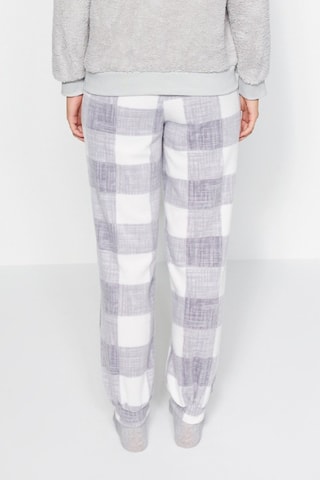 Pigiama - Bianco, nero e grigio