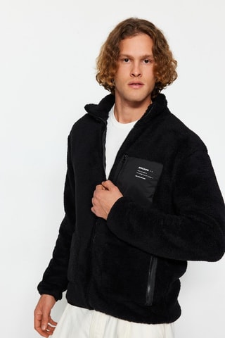 Cardigan regular - Nero