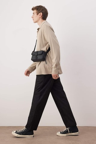 Pantaloni in velluto - Nero