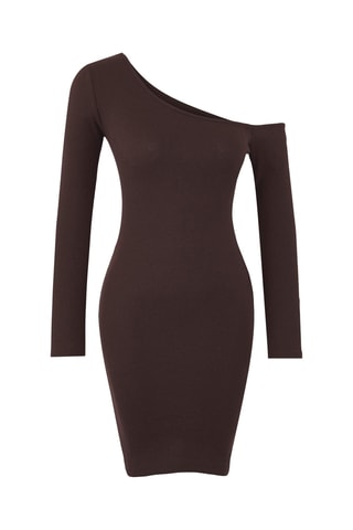 Abito a tubino - Marrone