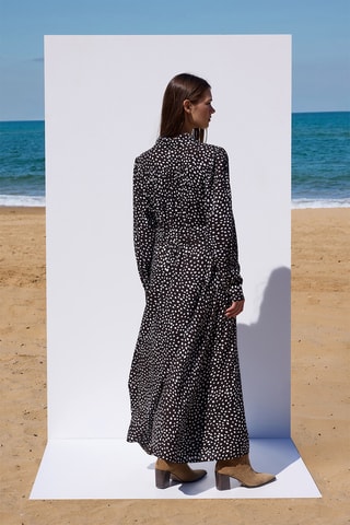 Abito a camicia - Marrone scuro