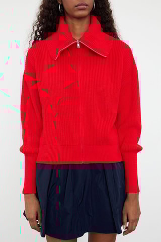 Cardigan - Rosso