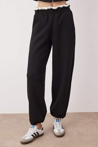 Felpa e pantaloni sportivi - Nero