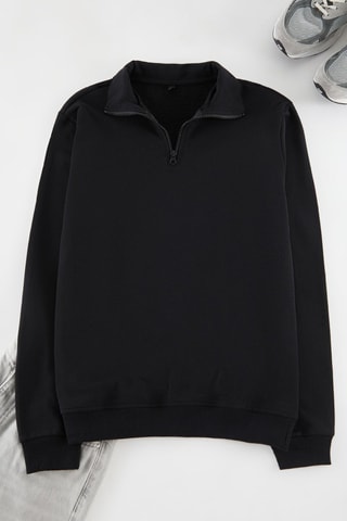 2 felpe regular - Nero e grigio