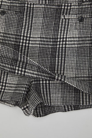 Gonna shorts in lana - Nero