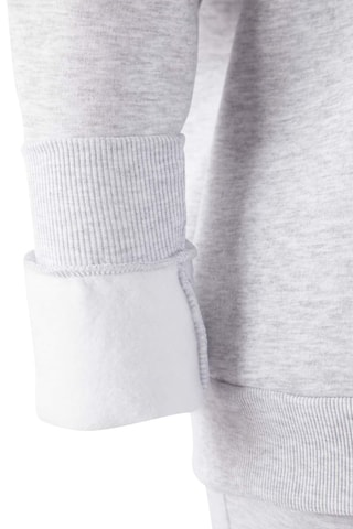 Felpa e pantaloni flare - Grigio