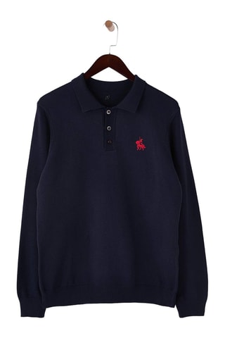 Maglia regular - Rosso e blu