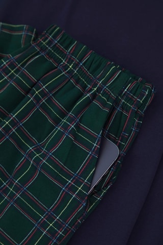 Pigiama - Blu e verde