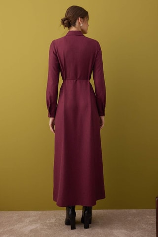 Abito a camicia - Bordeaux