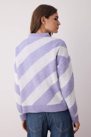 Maglia - Bianco e viola