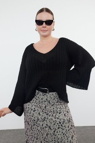 Maglia in lana - Nero