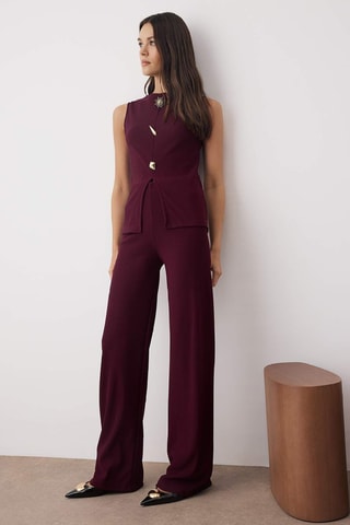 Top e pantaloni - Viola