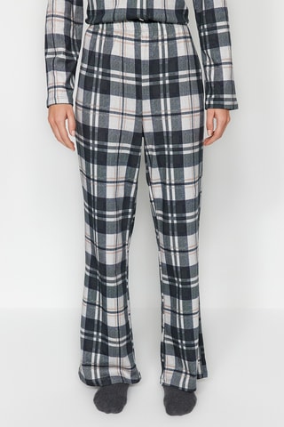 Pigiama - Bianco e grigio