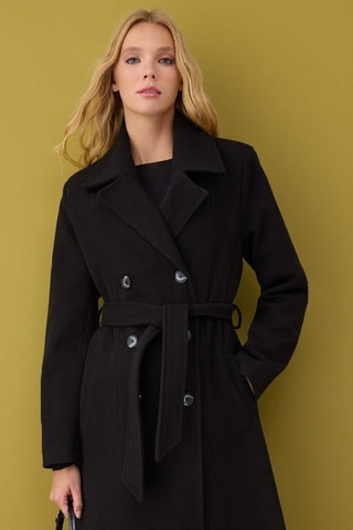Cappotto oversize - Nero