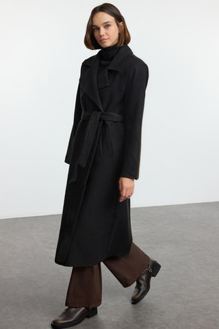 Cappotto regular - Nero