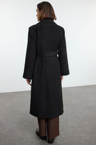 Cappotto regular - Nero