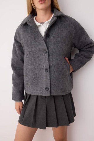 Giacca regular - Grigio