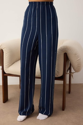 Pigiama - Bianco e blu