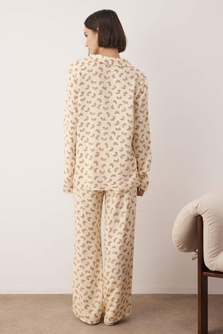 Pigiama - Beige e marrone