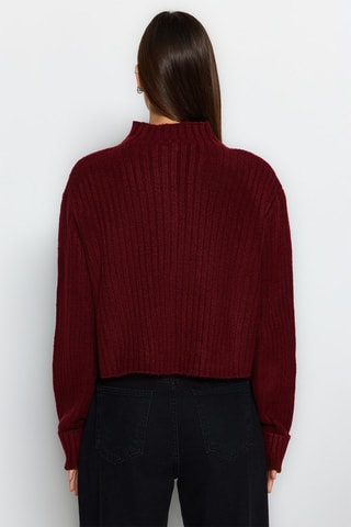 Cardigan oversize - Bordeaux