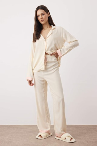 Pigiama - Bianco e rosa