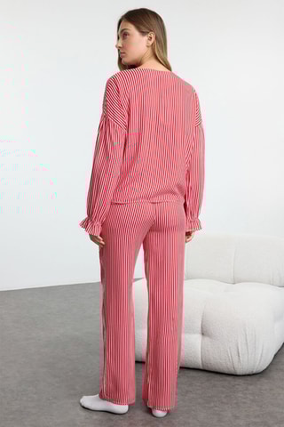 Pigiama - Bianco e rosa