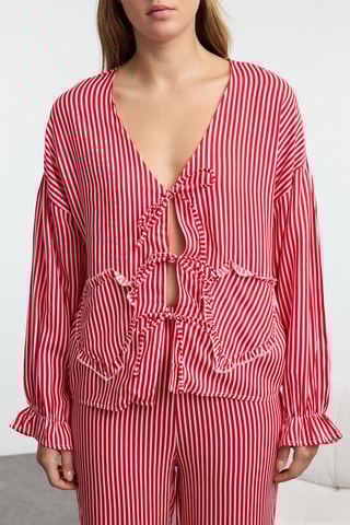 Pigiama - Bianco e rosa