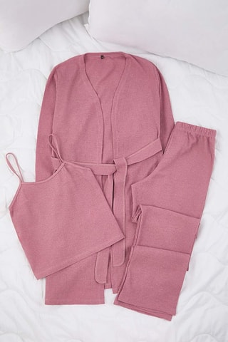 Pigiama 3 pezzi - Rosa