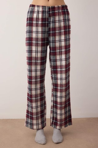 Pigiama - Bianco, rosso e grigio