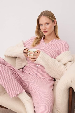 Pigiama - Bianco e beige