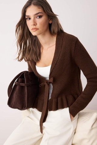 Cardigan - Marrone