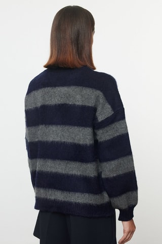 Pull - Bleu et gris