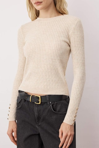 2 maglie e beige - Nero e beige