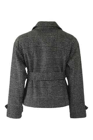 Giacca regular - Bianco, nero e grigio