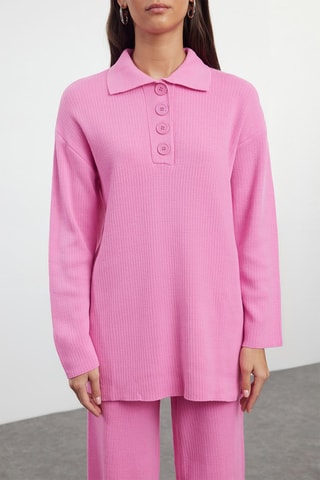 Polo e pantaloni - Rosa