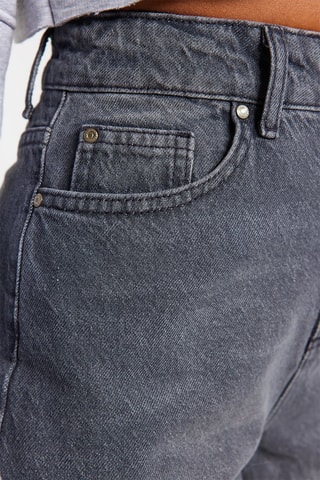 Jeans straight a vita alta - 