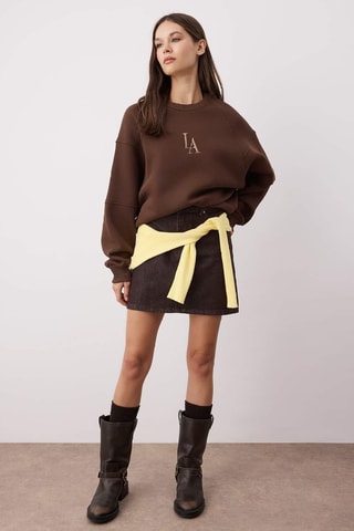 Maglia regular - Marrone