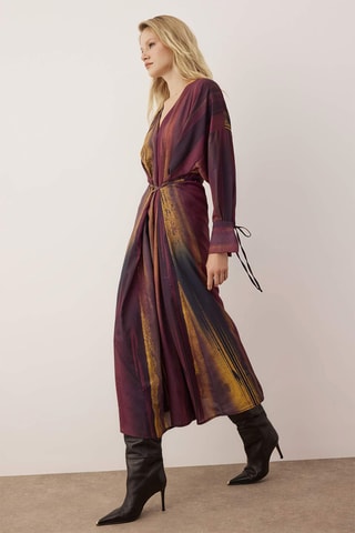 Abito a portafoglio - Viola