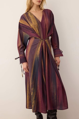 Abito a portafoglio - Viola