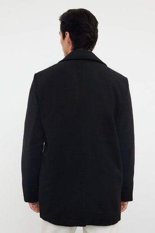 Cappotto regular - Nero