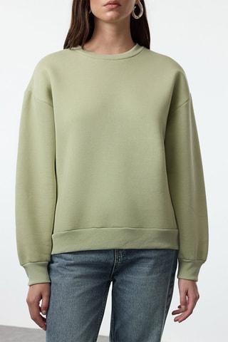 Felpa regular - Verde